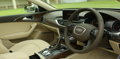 Audi A6 interior front