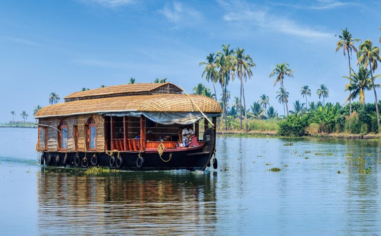 Houseboat on Kerala Backwaters Copy