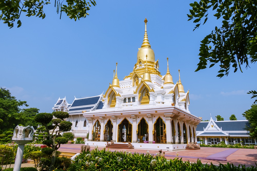 Thai temple in kushinagar India